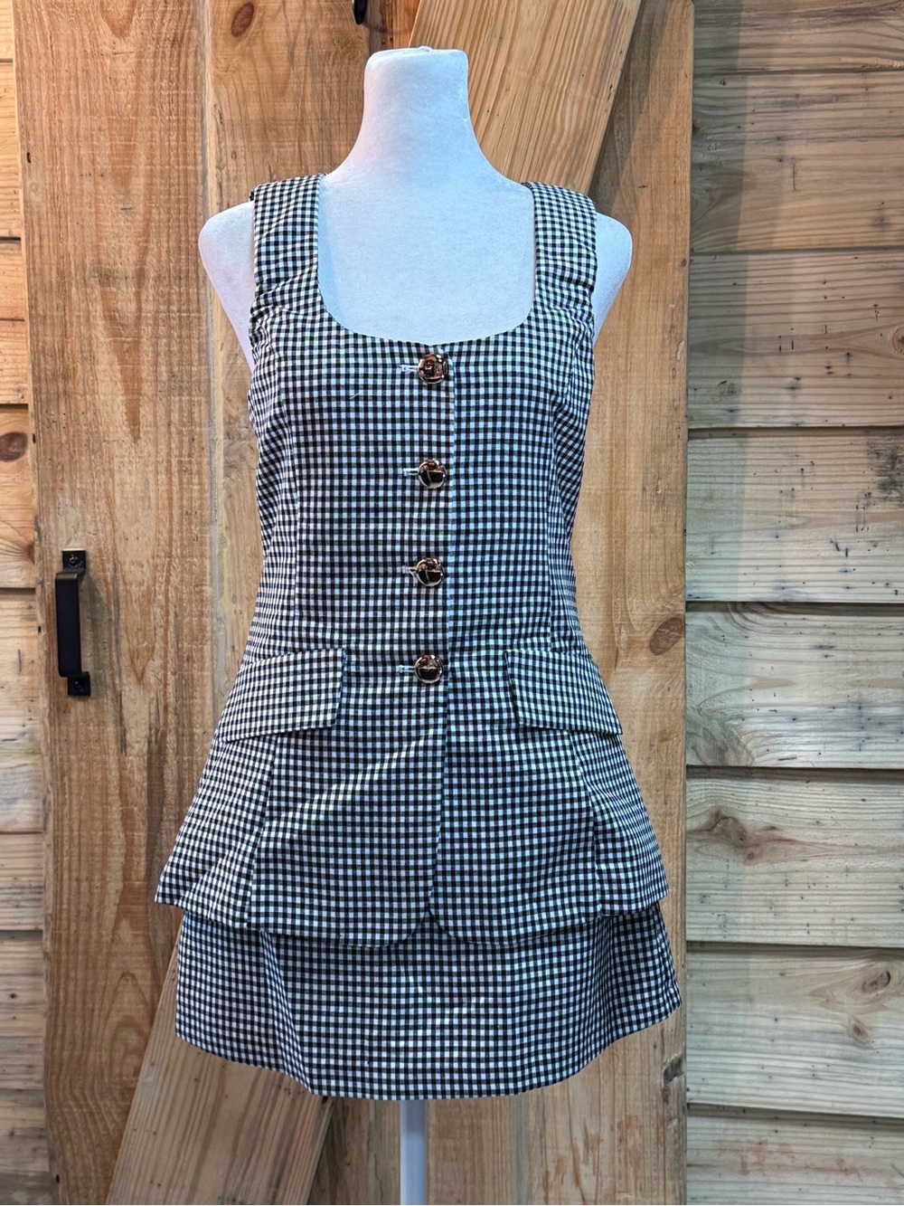 Olivaceous Skort Set